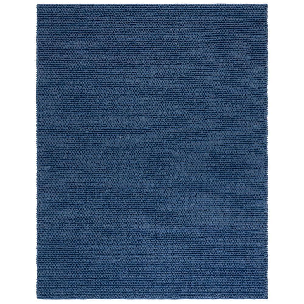 Natura 10 ft. x 14 ft. Navy/Blue Solid Area Rug