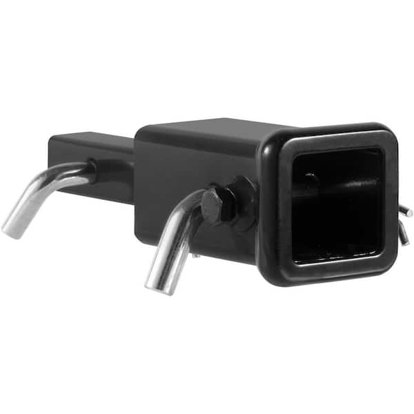 Trailer Hitch Extender, 1-1/4 in. to 2 in. Receiver Hitch Adapter, 6 in. Extension Length, 4000 lbs. Capacity