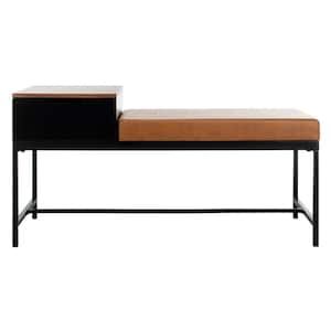 Maruka Brown Storage Bench