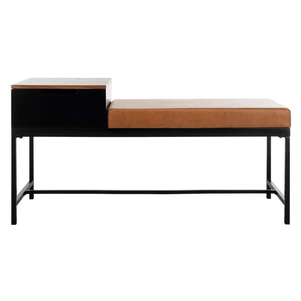 SAFAVIEH Maruka Brown Storage Bench