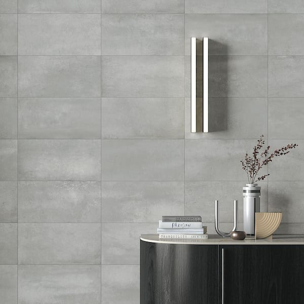 Forge Slate 24 in. x 12 in. Matte Porcelain Floor and Wall Tile (7 Pieces, 13.56 Sq. Ft. /Case)