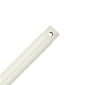 Hunter 72 in. Fresh White Extension Rod for 15 ft. Ceilings-99706 - The