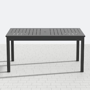 Extendable Aluminum Dining Table