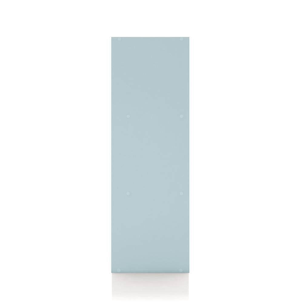 Light Blue Stackable Wood Kids Cabinet with Doors