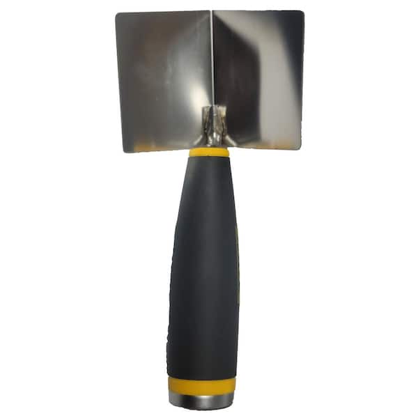 DEWALT 4 in. x 3.5 in. Inside Corner Trowel with Soft Grip Handle