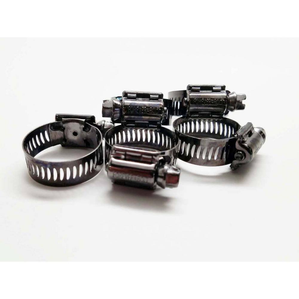 Marine Grade 300 Series Stainless Steel, SAE #10 Worm Gear Hose Clamp treated with NL-19. With added BLK-29(SM) price history on PriceWatchPro