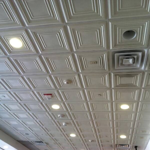 Shanko SKPC505 Williamsburg Stamped Metal Lay-in Tin Ceiling