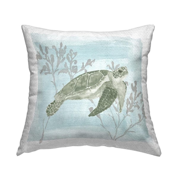 Nourison Outdoor Pillows Nature-inspired Coral Decorative Throw Pillow , 18 Nourison Outdoor Pillows Nature-inspired Coral Decorative Throw Pillow , 18