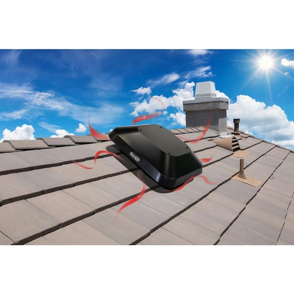 QuietCool 2116 CFM Smart App Controlled 3-Speed Roof Mount Attic