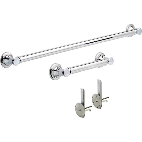 Delta Transitional 6-in Brilliance Stainless Steel Wall Mount ADA