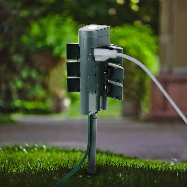 Globe Outdoor Smart Plug Stake - Shop Smart Home Accessories at H-E-B