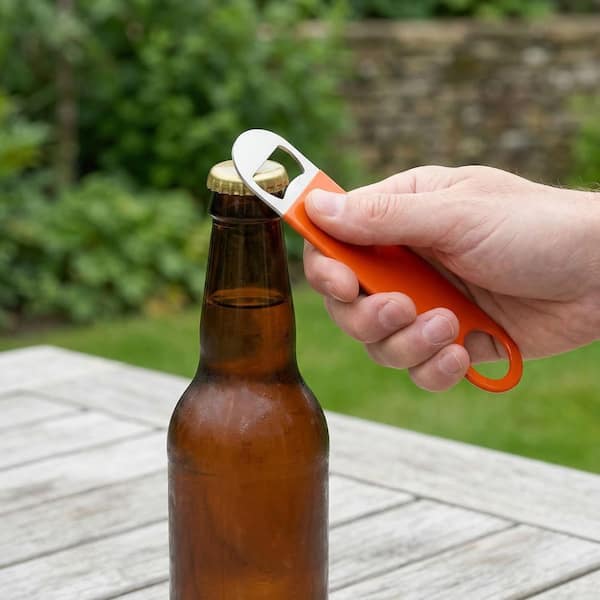 Hillman 2-Sided Magnetic Steel Bottle Opener 17002-030 - The Home