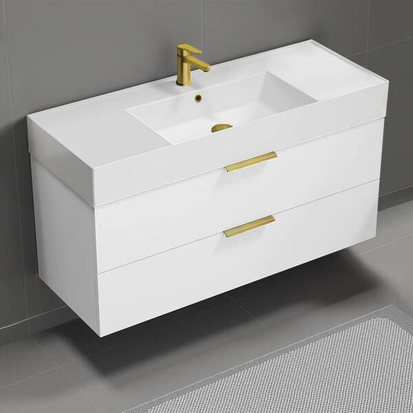 Wall Mounted Modern Bathroom Vanity Roundup: All Under $600