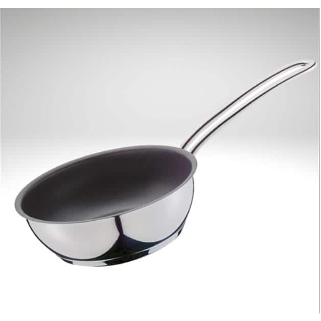 Capri 6.3-Inch Stainless Steel Nonstick Fry Pan with Lid