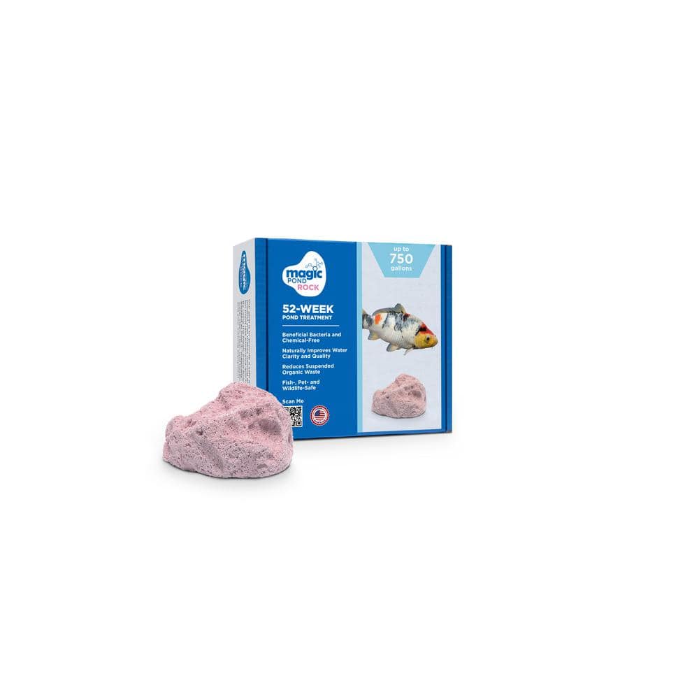Nano-Porous Pink Rock Water Clarifier for 750 Gallon Ponds