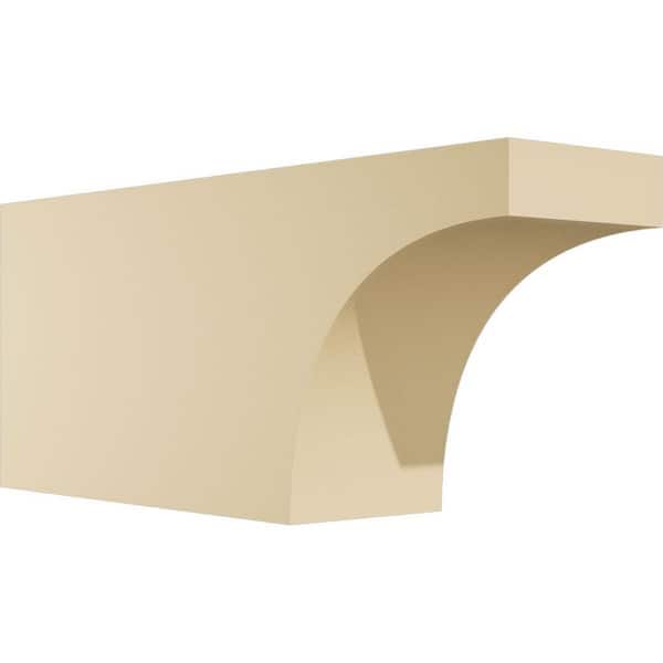 Ekena Millwork Standard Huntington 6 in. W x 10 in. H x 24 in. D Signature Urethane Rafter Tail Outlooker