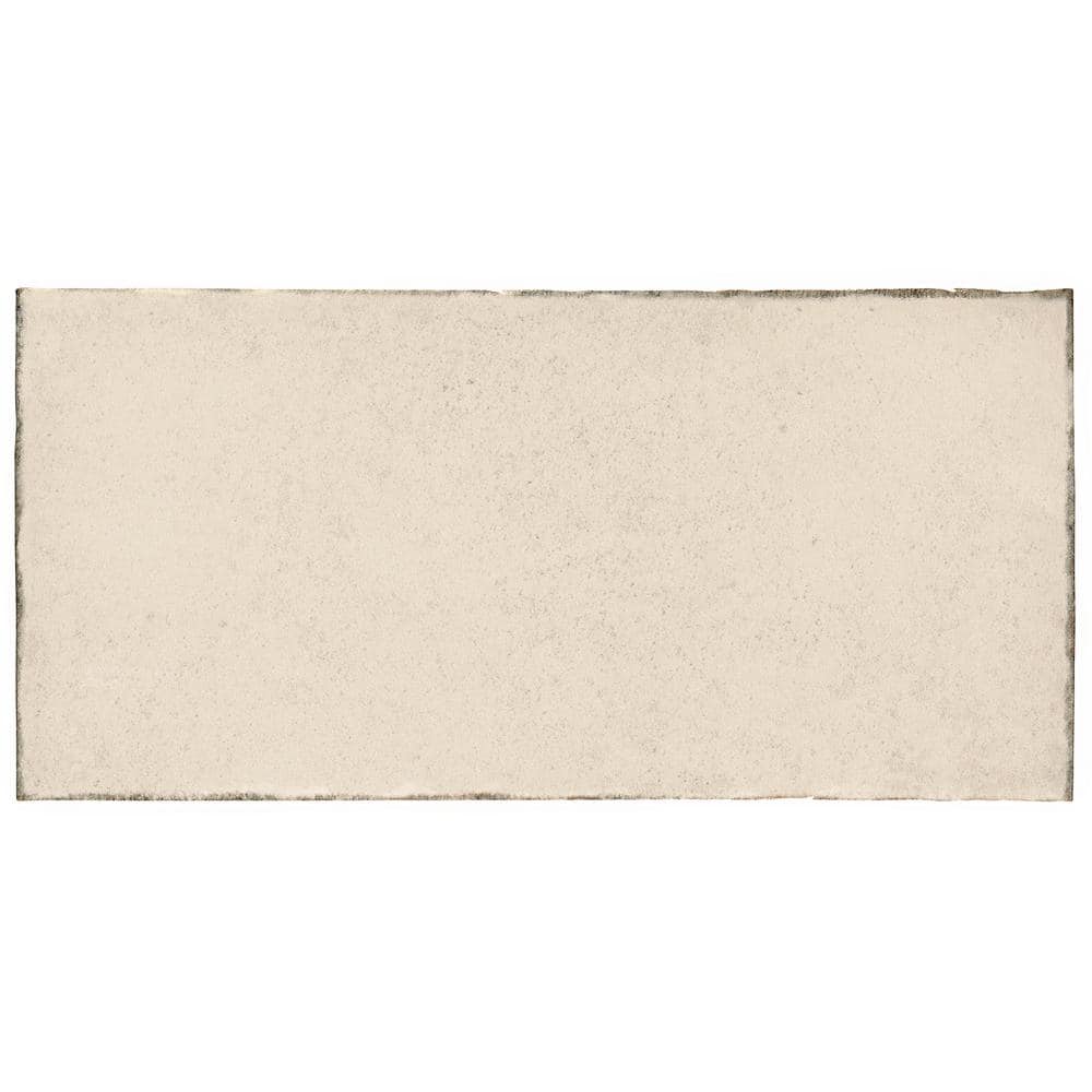 Winston 6" x 12" Beige Polished Porcelain Subway Tile