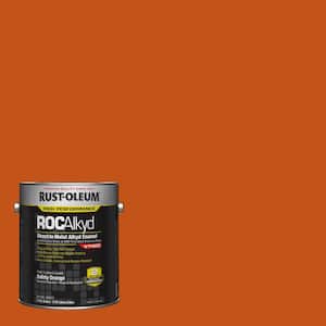 1 Gal. ROC Alkyd V7400 Direct-to-Metal Gloss Safety Orange Interior/Exterior Enamel Paint (Case of 2)