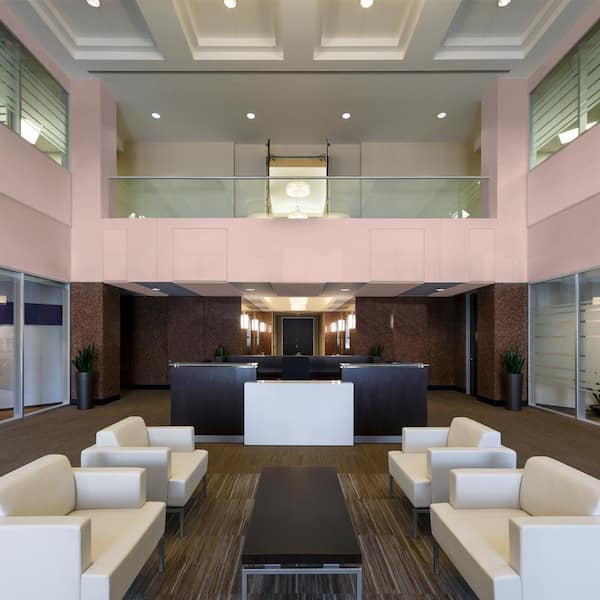 5 gal. #M170-1 Pink Elephant Eggshell Interior Paint