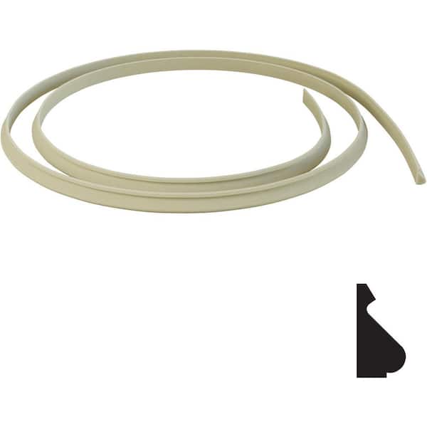 11/16 in. x 144 in. x 1-3/8 in. Resin Base Cap Flexible Moulding