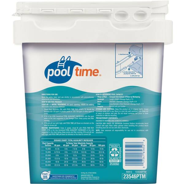Pool Time 16 lb. Total Alkalinity Stabilizer 23546PTM - The Home Depot