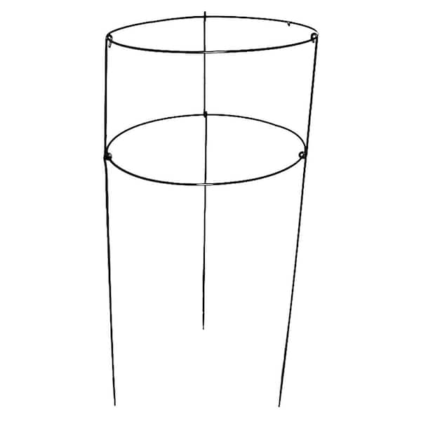 Vigoro 18 in. x 40 in. Steel Double Plant Support