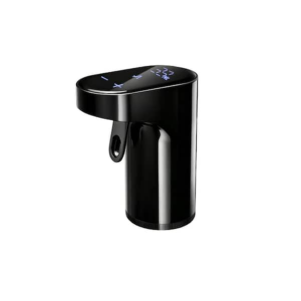 1-Piece Matte Black Plastic Electric Rechargeable Adjustable Liquor Whiskey Cocktail Dispensing Tool  for Home Bars