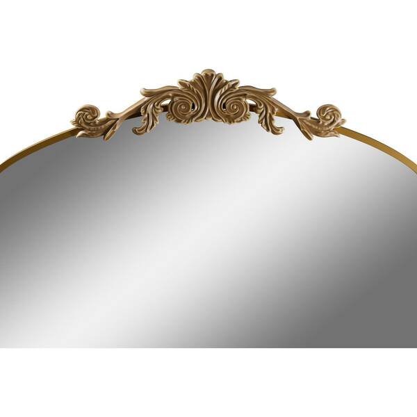 Swafrrt Antique Cooper 24 in W x 36 in. H Vintage Arched Aluminum