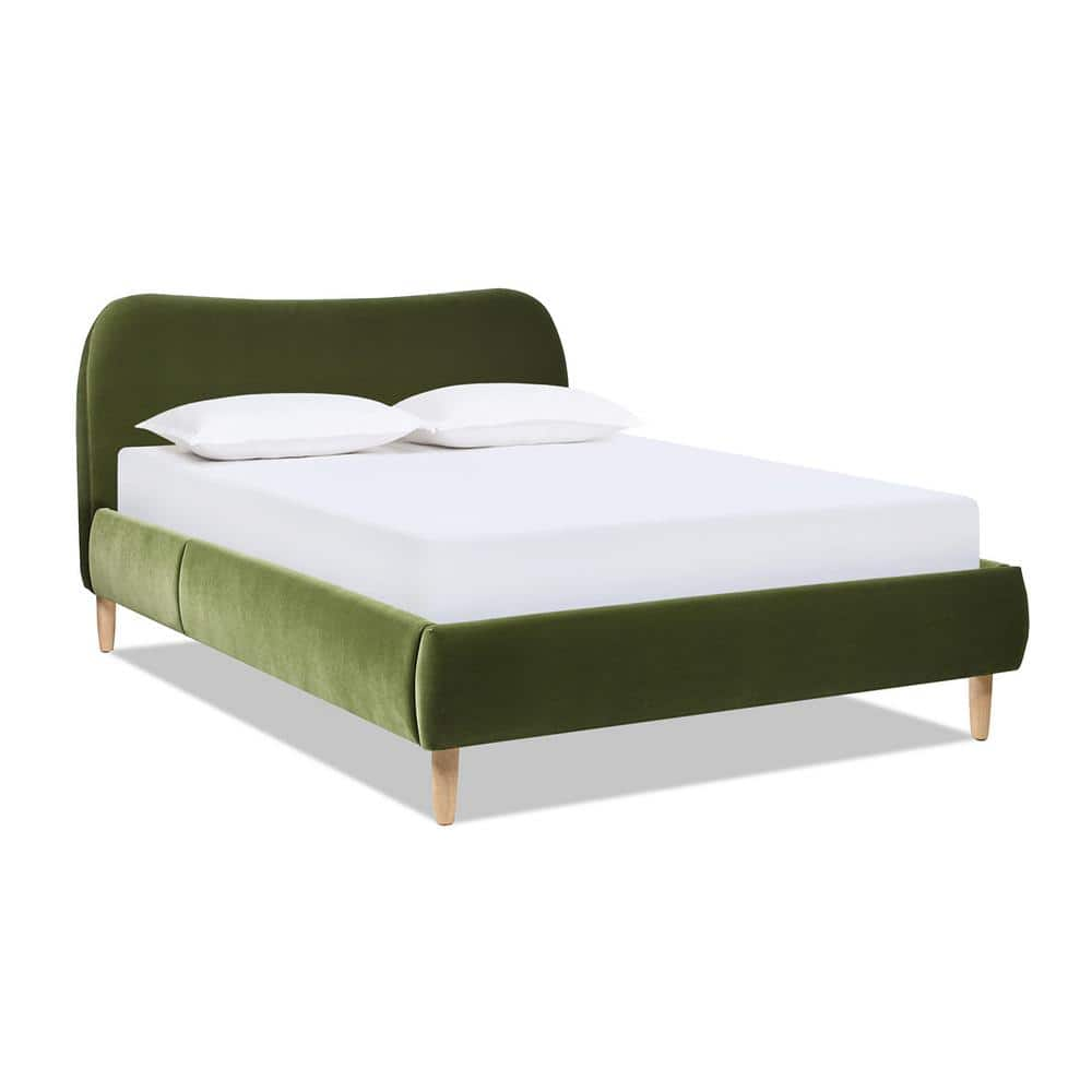 Jennifer Taylor Roman 67 in. Wood Frame Queen Modern Platform Bed