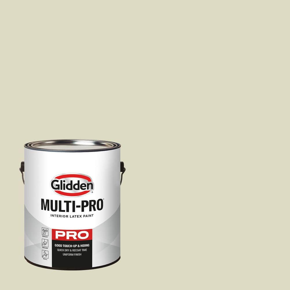 Glidden Multi-Pro 1 Gal. PPG1114-2 River Reed Ultra Flat Interior Paint ...