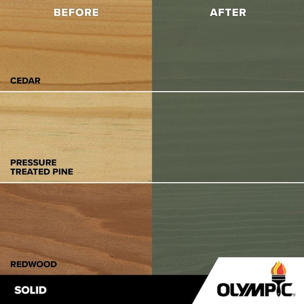 Olympic Maximum 1 gal. SC-1018 Cool Breeze Solid Color Exterior