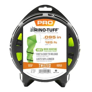 Universal Fit .095 in. x 125 ft. Pro Twisted Line for Gas and Select Cordless String Grass Trimmer/Lawn Edger
