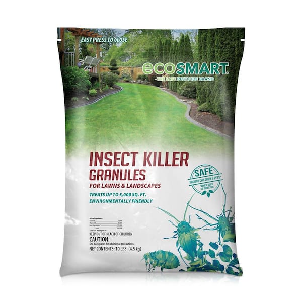 EcoSmart 10 lbs. Bag Natural Plant-Based Insect Killer Granules for Lawns and Foundations Covers 5000 sq. ft.