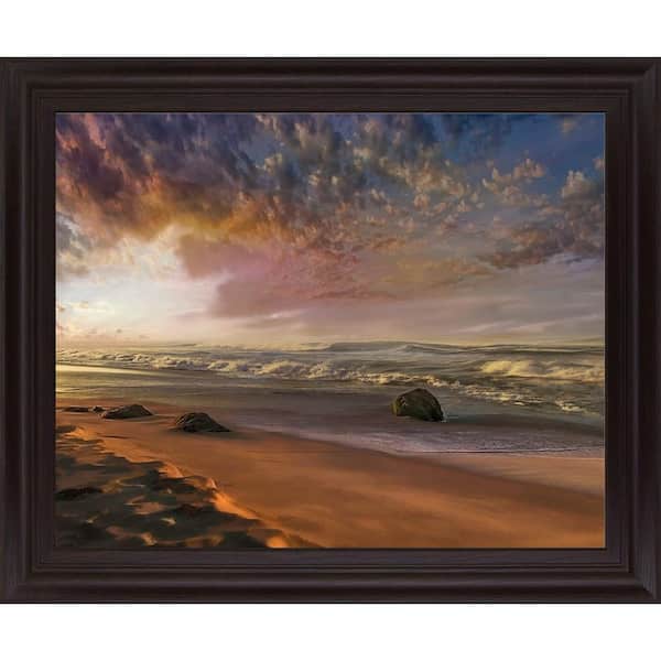 Classy Art "Summer Magic" By Mike Calascibetta Framed Print Nature Wall Art 28 in. x 34 in.