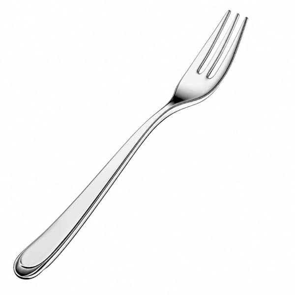Set of 4 Heavy Duty 6-Inch Dessert and Appetizer Forks 18/10 Stainless Steel Cocktail Flatware Sets,18/10