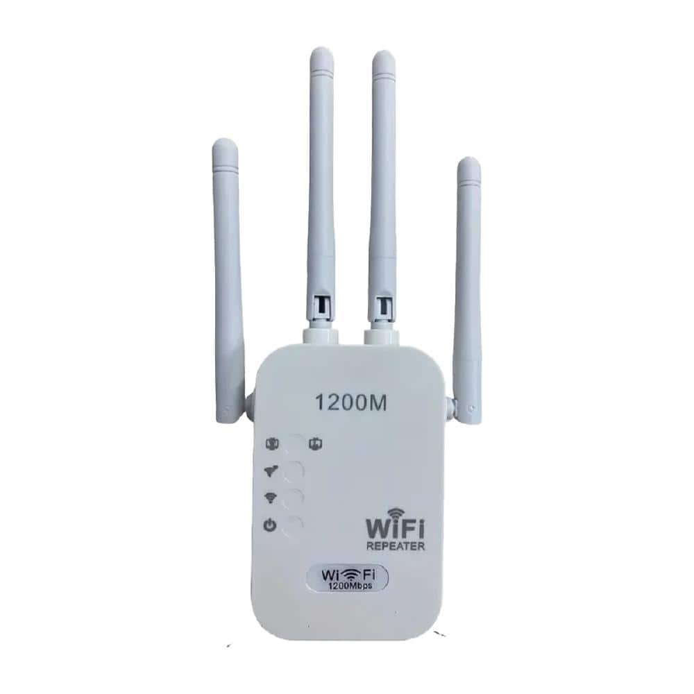 Etokfoks Wireless Repeater Network Adapter White (1-Pack) MLPH003LT039 -  The Home Depot