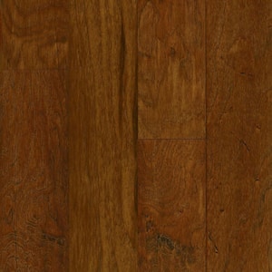 American Vintage Apple Cinnamon Hickory 3/8 in. T x 5 in. W Hand Scraped Engineered Hardwood Flooring (25 sqft/case)