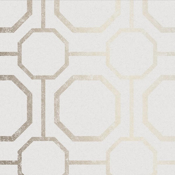 Graham & Brown Sashiko Pearl Removable Wallpaper