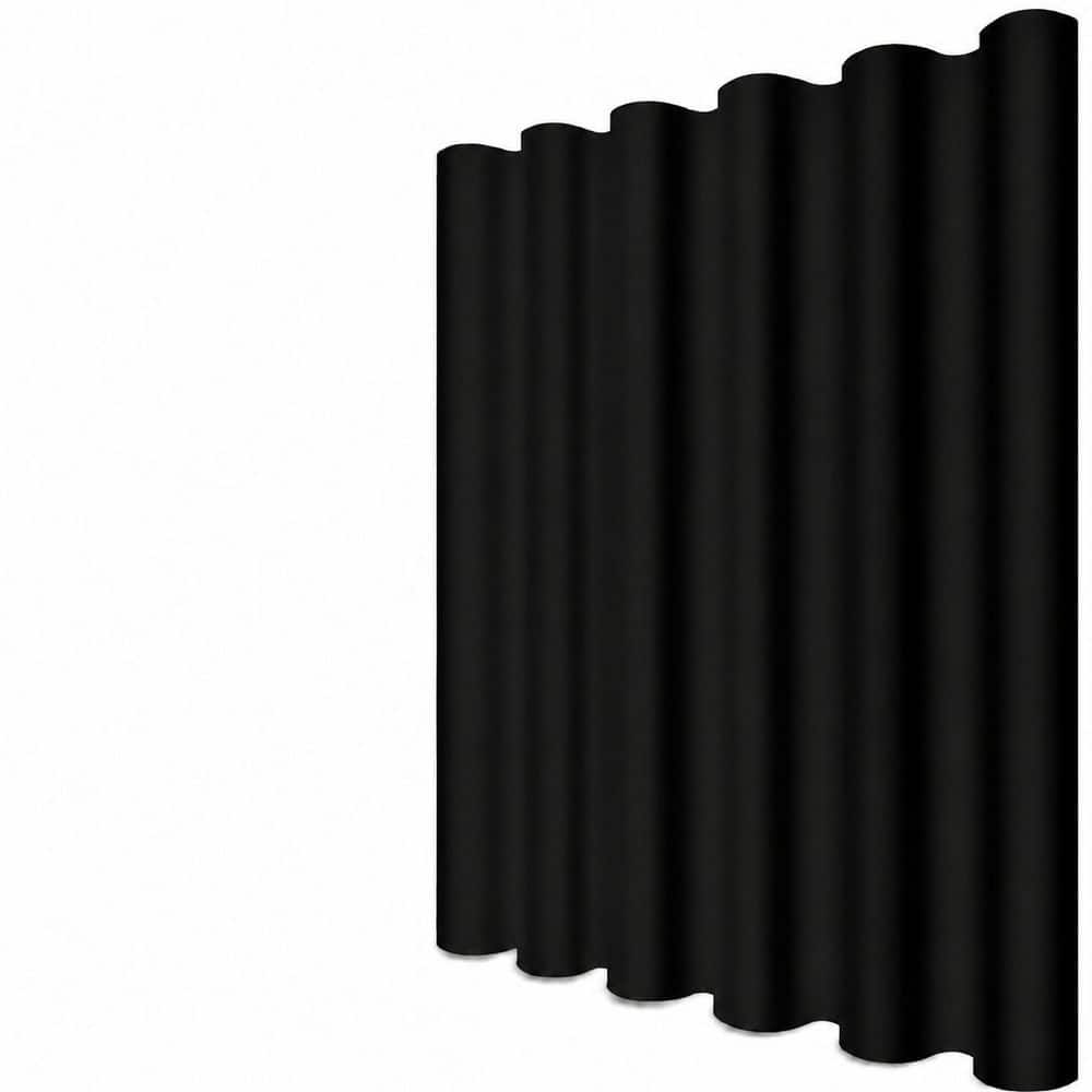 72 in. W x 72 in. L Black Fabric Shower Curtain Liner with Rust Resistant Grommets price history on PriceWatchPro
