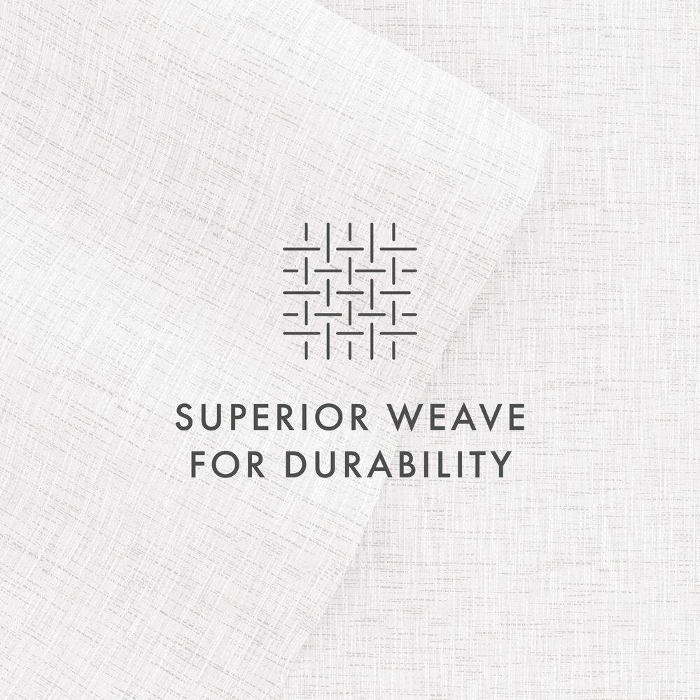 Light Gray Chambray Style Queen Microfiber Bed Sheets Set
