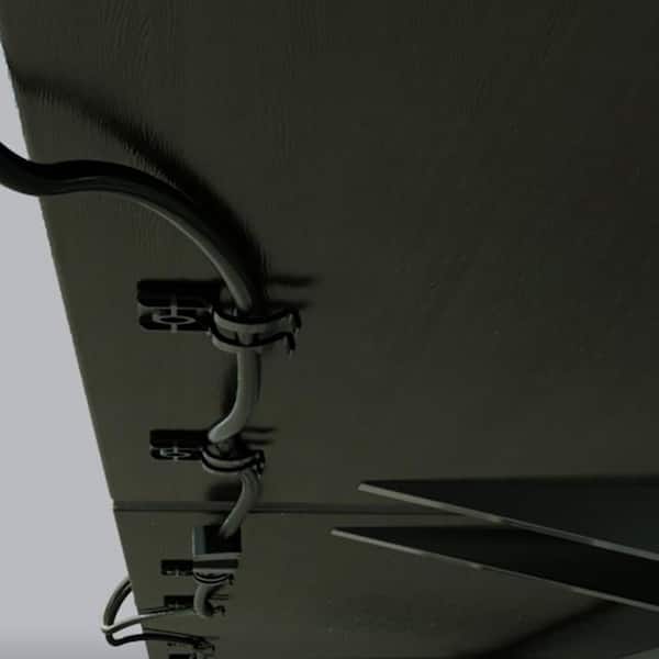 Wiremold ModPower Cord Mounting Clips, (10-Pack)