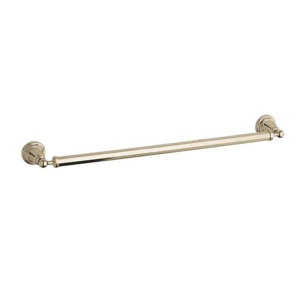 KOHLER Pinstripe 24 in. Towel Bar in Vibrant French Gold-DISCONTINUED