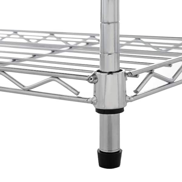 Cantilever Wire Shelves: Stainless Steel, Eagle, EA-CS-S - Cleanroom World