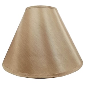 Mix and Match 17 in. Dia x 12.5 in. H Gold Table Lamp Shade