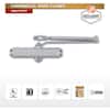 Size 1-5 Heavy Duty Commercial Door Closer - 3 Mounting Styles - ANSI Grade 1, UL 3-Hour Fire, ADA - Aluminum Finish