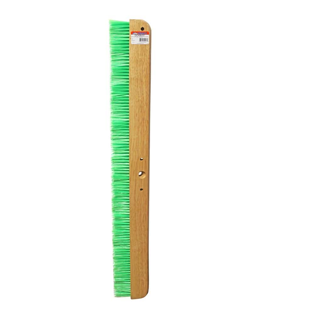 Kraft Tool Co. 36 in. Green Nylex Soft Finish Broom Head CC456-01 Kraft Tool Co. 36 in. Green Nylex Soft Finish Broom Head CC456-01