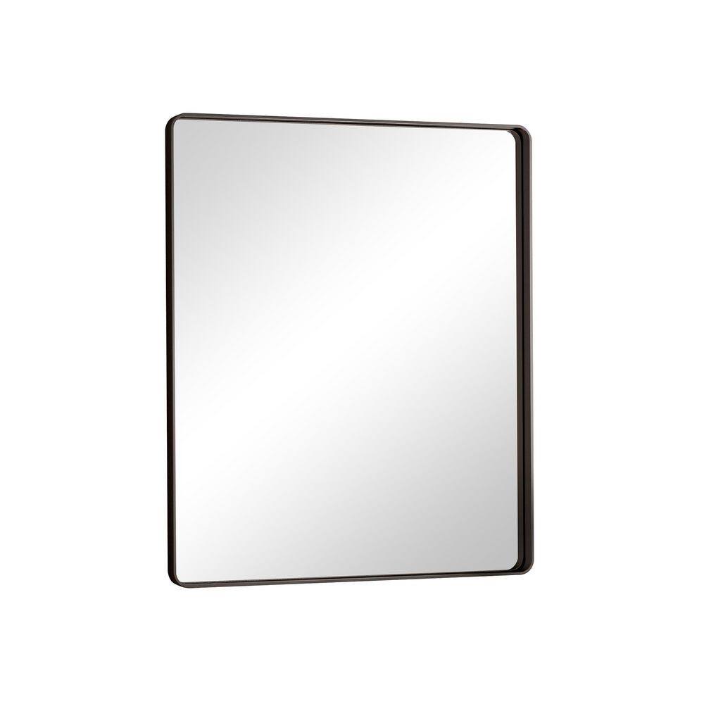 30 in. W x 36 in. H Modern Rectangular Black Bathroom Mirror Aluminum Framed Wall Bathroom Vanity Mirror price history on PriceWatchPro
