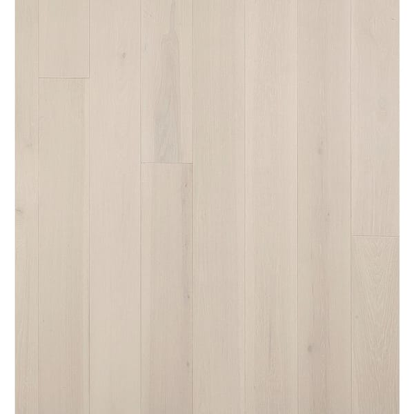 ASPEN FLOORING Take Home Sample - Hickory Vestibule Wirebrushed Engineered Hardwood Flooring - 5 in. x 7 in.