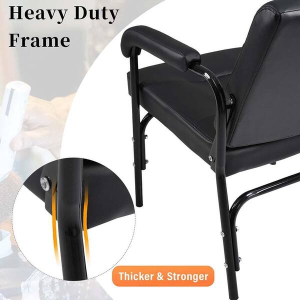 PU Leather Barber Chair Reclining Shampoo Chair Hair Salon Chair