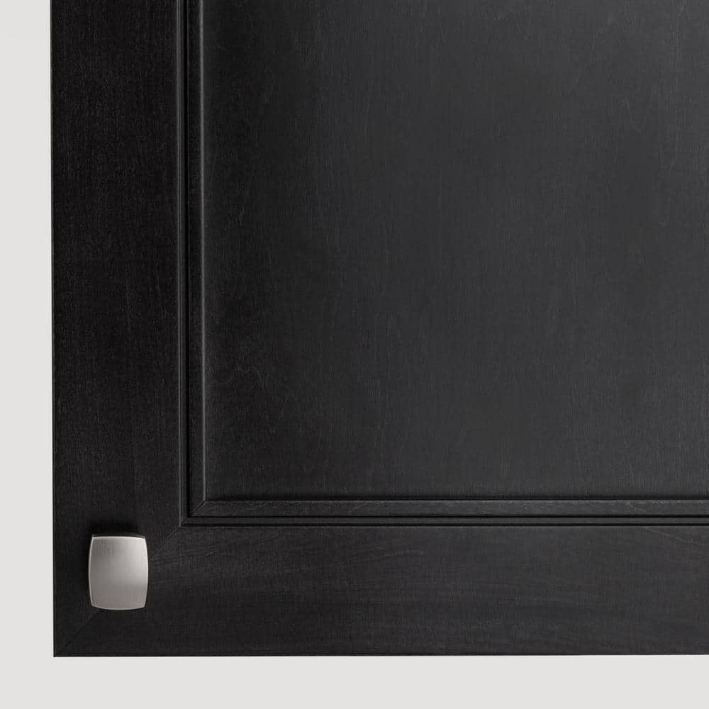 Grayson Brushed Nickel Rectangular Cabinet Knob